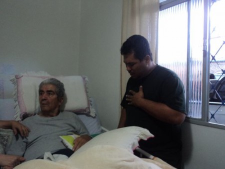 VISITA AO SR. SEBASTIÃO EM BELO HORIZONTE\MG