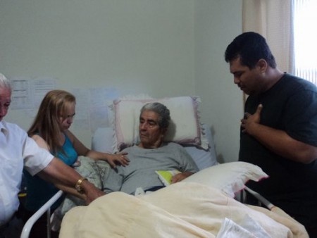 VISITA AO SR. SEBASTIÃO EM BELO HORIZONTE\MG