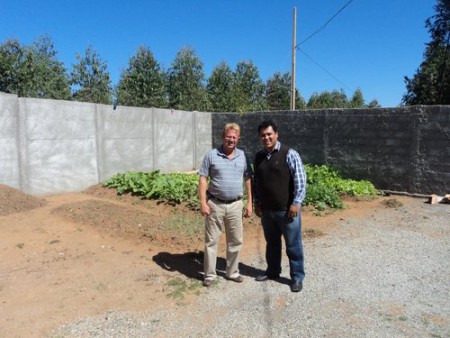 VISITA AO PROJETO DE RECUPERAÇÃO  - DIRETOR PR. MARCELO E O CAPELÃO SADRAQUI MAIA LIMA 